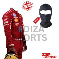 New Ferrari 2025 Racing Suit + FREE Balaclava | Limited Stock | All Size | Elite