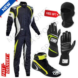 OMP GO-KART RACING SUIT KIT – LEVEL 2 PROTECTION | SUBLIMATION| FREE BALACLAVA | ELITE